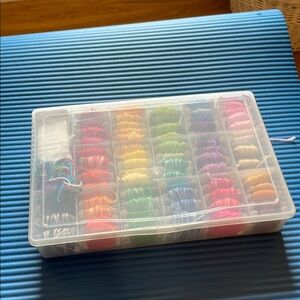Colorful Embroidery Floss Organizer